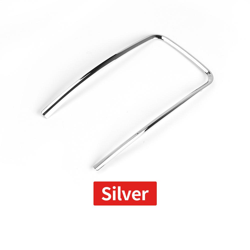 For Buick Lacrosse 2009-2013 Car Console Armrest Box Storage Box Electroplating Strip Water Cup Holder Strip Plating Trim Ring