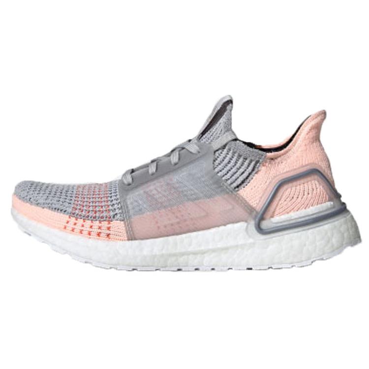 New Adidas Ultra Boost 19 Grey Two Clear Orange Women's B75881