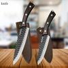 Professional Kitchen Knives Cooking Bread Knife Steak Knife Family Dinner Knife Wooden Kitchen Sharp Stainless Steel Cutting Knife