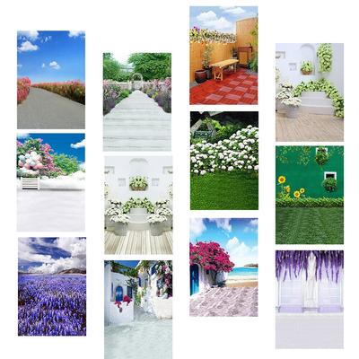 Blumenhintergrund für Valentinstagsdekoration, Partyhintergrund, Live-Streaming-Hintergrund, Wanddekoration, Eventdekoration, Hochzeiten
