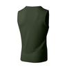 Men's Summer Solid Color Stripe Sports Vest Men's Sports Casual Vest