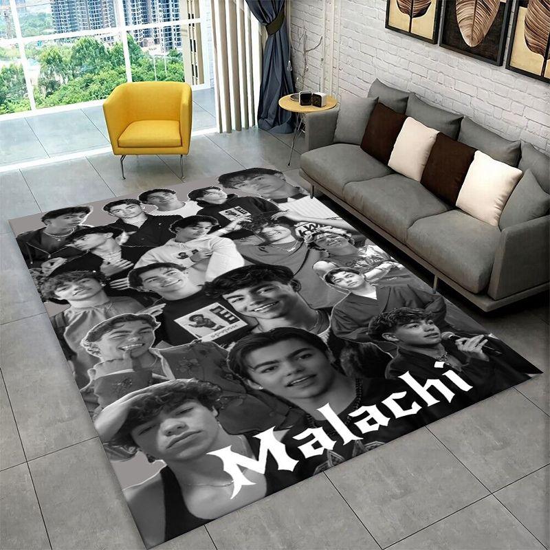 Fashion Malachi Barton Star Non-Slip Area Rug for Living Room,Bedroom,Playroom,Soft Carpet Floor Mat Home Decor Rug Room