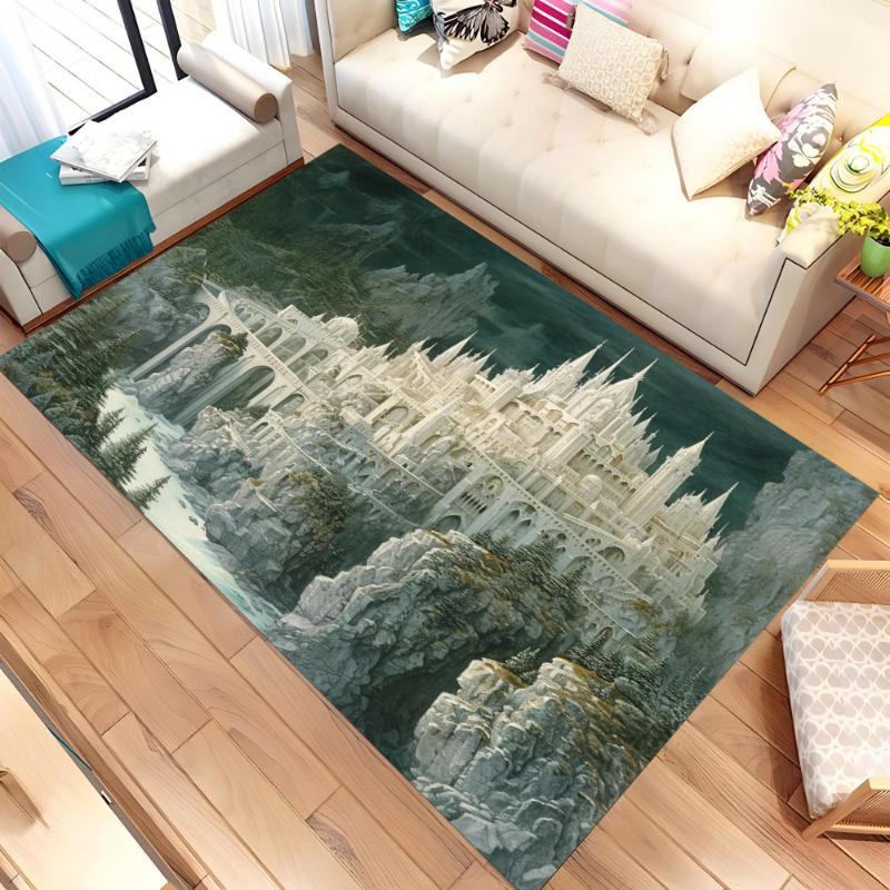 Giant Deep Sea Shark graphics Rug,living room sofa,bedroom bedside,study Entry Door Mat,Washable Rug,Souvenir
