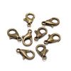 50Pcs Lobster Hooks Plated Multipurpose DIY Bracelet Necklace Key Ring Lobster Clasps Jewelry Findings