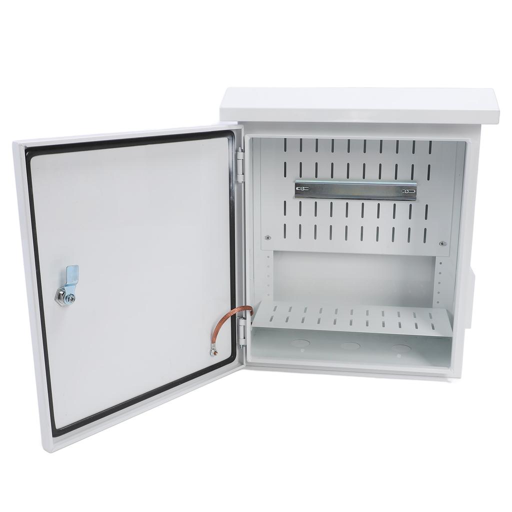 400 X 500 X 200MM Outdoor Electrical Box Ventilated IP65 Rainproof Steel Aluminum Electrical Junctio