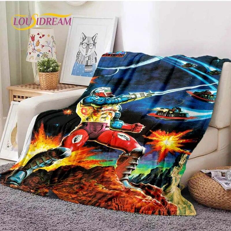 He-Man Masters Of The Universe Throws Blanket Sofa Blanket Adults and Children Blanket Blanket for Bed