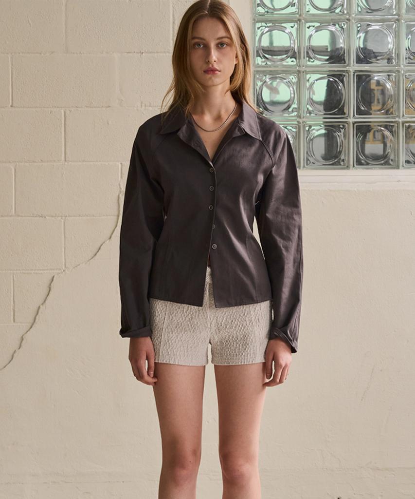 SIGREAT Corduroy Shorts_Ivory