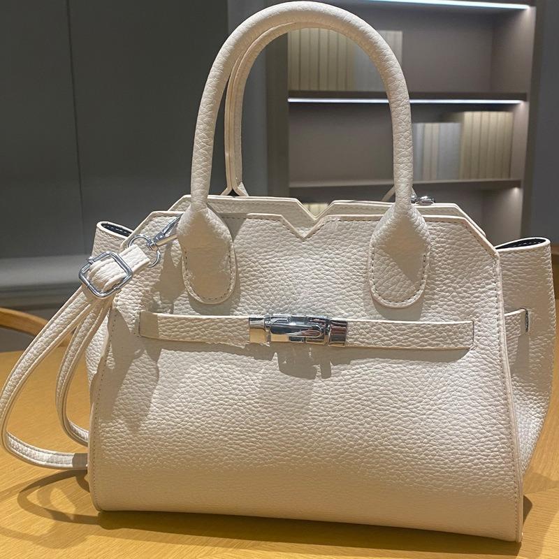Solid color platinum bag travel commuter handbag large capacity bag women 2 new high-end messenger bag