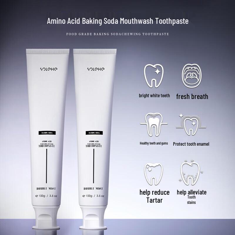 Hefengyu Baking Soda Toothpaste - Mint (Twin Pack)