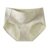 Women Seamless Mid Waist Pure Cotton Antibacterial Plus Size Daily Underwear Panties