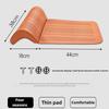 Car Seat Extended Footrest Driver and Passenger Leg Rest Universal Car Seat Cover Leather Breathable Non-slip Cars Seats Cover