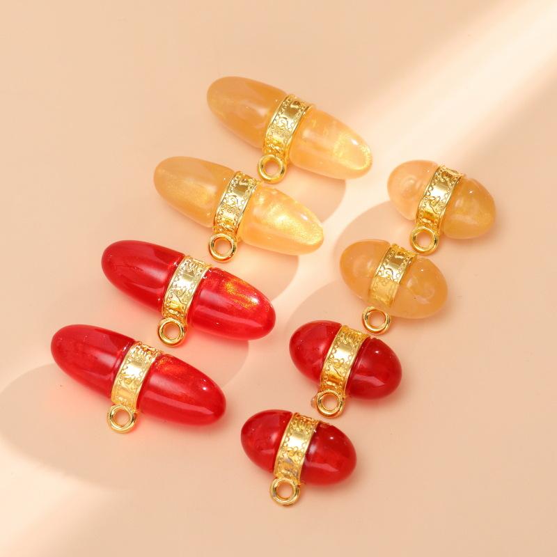 10Pcs Sweater Cardigan Buttons High-End Exquisite Metal National Style Bead Buttons High-End Tang Suit New Chinese Women'S Cheongsam Buttons