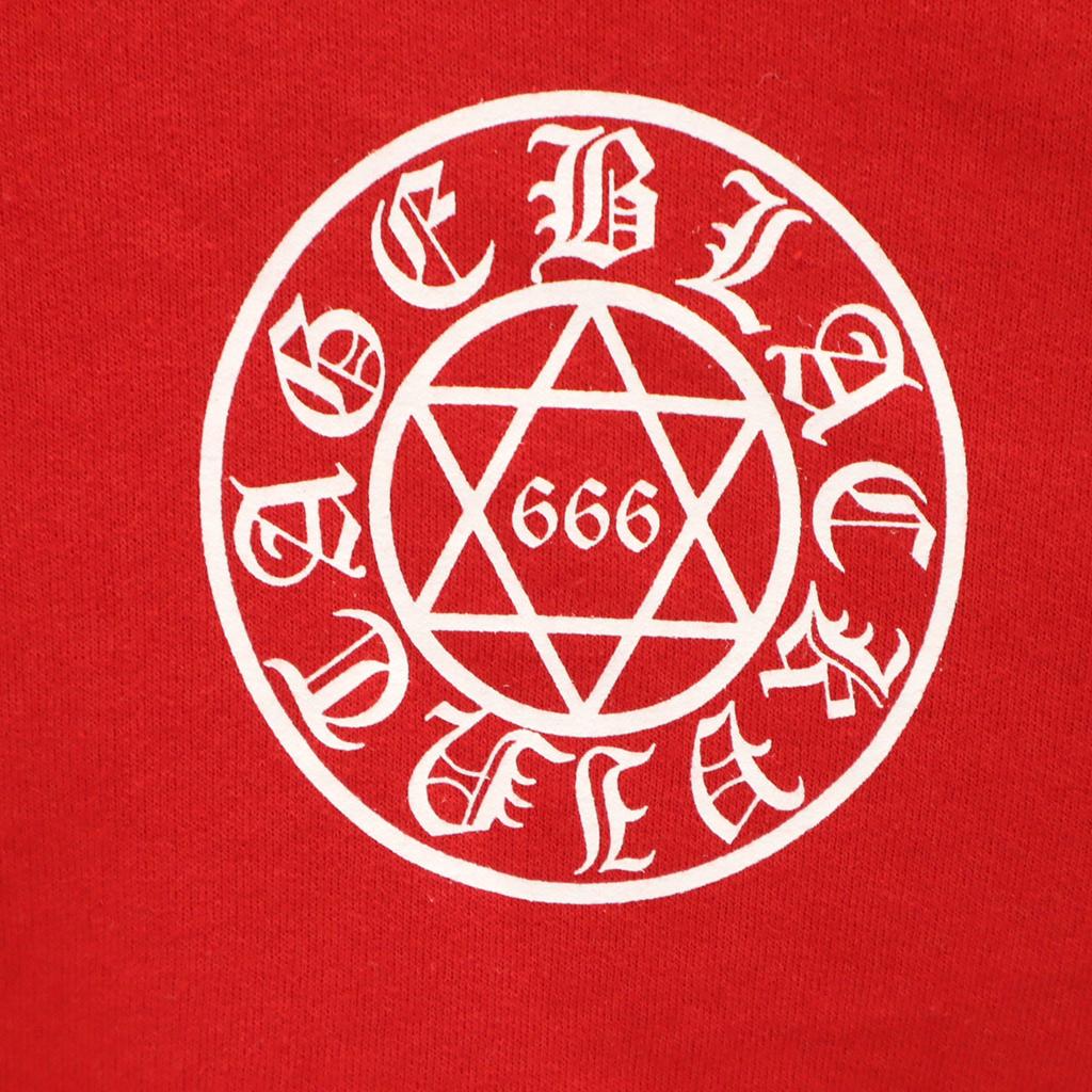 Schönheitsprodukte JERZEES Old Back Print Langarm-Sweattrainer Herren Gebraucht