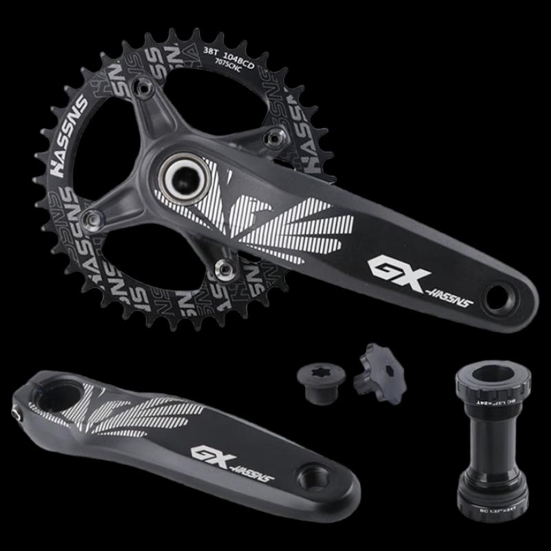 Mountain Bike Hollow Integrated Crankset
