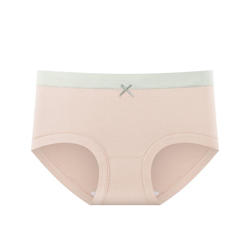 10A Women's Pure Cotton Anti-Bacterial Hip-Hugging Panties with Xinjiang Long-Staple Cotton