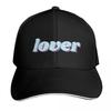 Retro Lover Print Baseball Cap Strapback Dad Hat Six Panel Structured Crown Sun Protection Upf 50