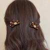 Cute Little Bear Velvet Hair Clips for Women New Side Bangs Clip for Girls Broken Hair Duckbill Clip Versatile Hair Accessory