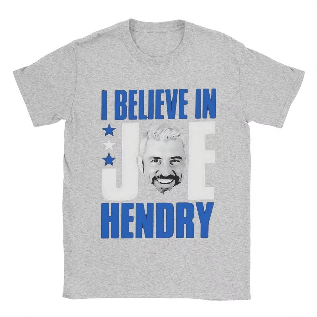 Joe Hendry Wrestling JH Trička Merch Pánské Dámské 100% Bavlna Vtipné Zápasník Sportovní Tričko Krátký Rukáv Oblečení Tričko Topy