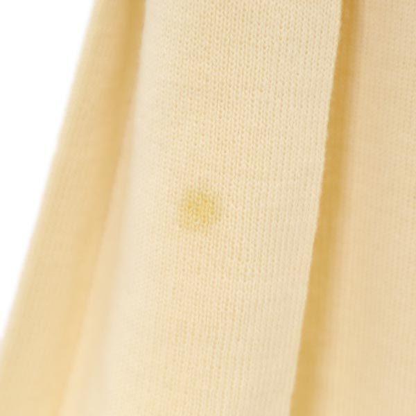 Chanel Made In Italy Mini Length Wool Knit Skirt 40 Pleated Switching Women Used