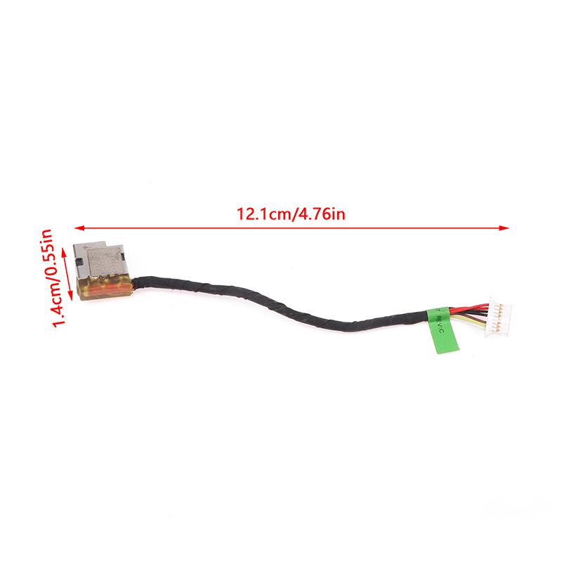 1Pc Dc Power Jack With Cable For Hp 14-Af 15-Ba 15-Be 15-Af Ac 250 255 G4 Laptop Dc Power Jack Charging Flex Cable