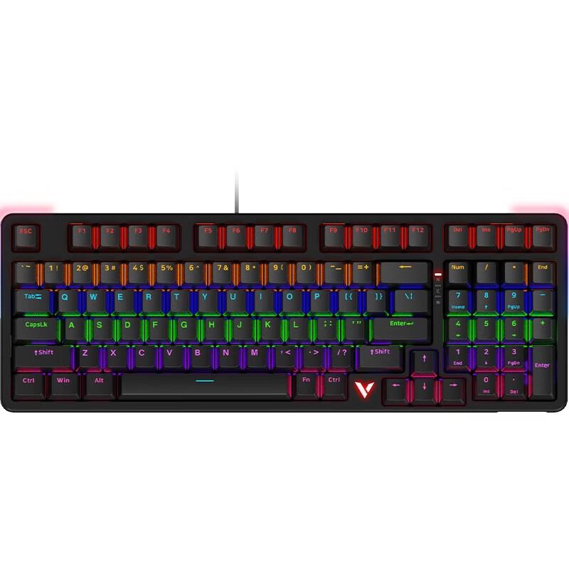 Rapoo V500PRO-98 Upgrade 98-Key Wired RGB Mechanical Keyboard
