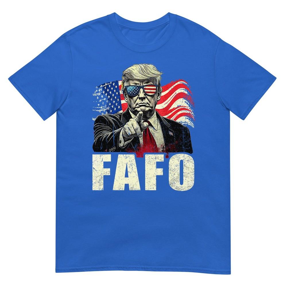 Funny Fafo Trump Fafo American Usa Tshirt