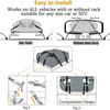 Car Roof Bag Cargo Carrier Bag Waterproof Oxford Cloth Off-Road Car Roof Bag Large Capacity Travel Luggage Storage Bag Organizer