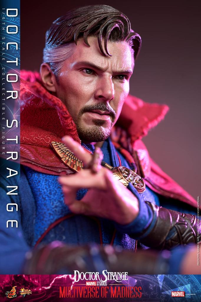 Movie Masterpiece Doctor of Madness Doctor Strange Scale Figure Approximately 31cm Tall MMS645 Strange/Multiverse 1/6 Blue,