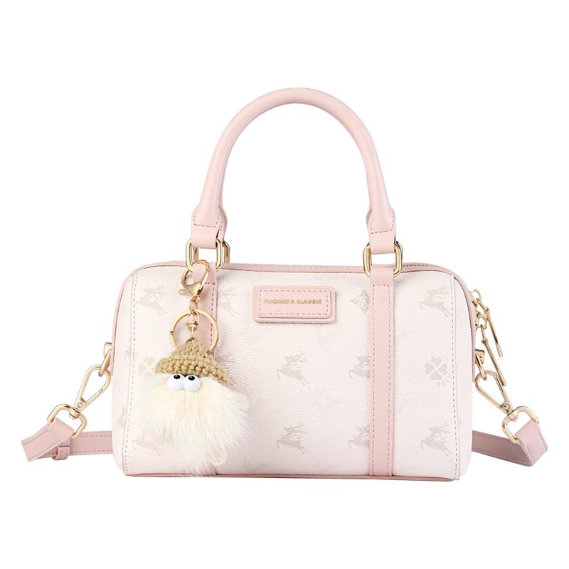 TUCANO Women s Luxury Printed Boston Crossbody Bag