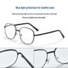 Anti-Blue Light Bifocal Multifocal Round Frame Reading Glasses