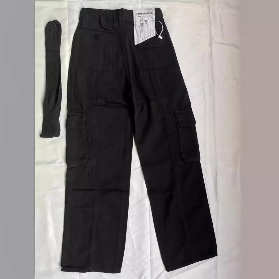 New In Autumn/Winter Women's Casual Retro Workwear Dad Jeans Loose Wide Leg Straight Leg Denim Pants for Women