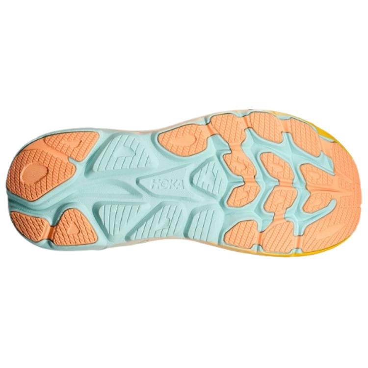 Hoka One One Clifton 10 Fashion Comfortable Non-Slip Durable Low-Top Running Shoes Women Running Shoes Blue White 1162031-BPRK