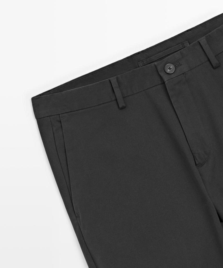 Masimodutti Cotton Slim Fit Pants