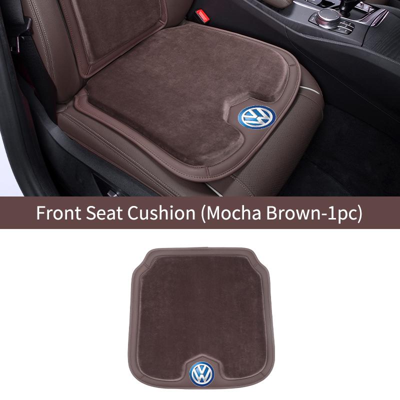 lmn1 Car Front Rear Seat Cushion Cover Mat Backrest Protective Pad For Volkswagen VW Scirocco Jetta Beetle Golf Passat Polo Tiguan CC
