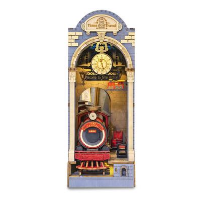 3D Wooden Puzzle Book Nook Series (Time Travel) with Japanese Instruction Manual