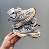 Kindersport schuhe 2025 Frühling und Herbst neu Mädchen Netz atmungsaktiv Dad Schuhe Jungen weiche Sohle Freizeitschuhe Laufschuhe