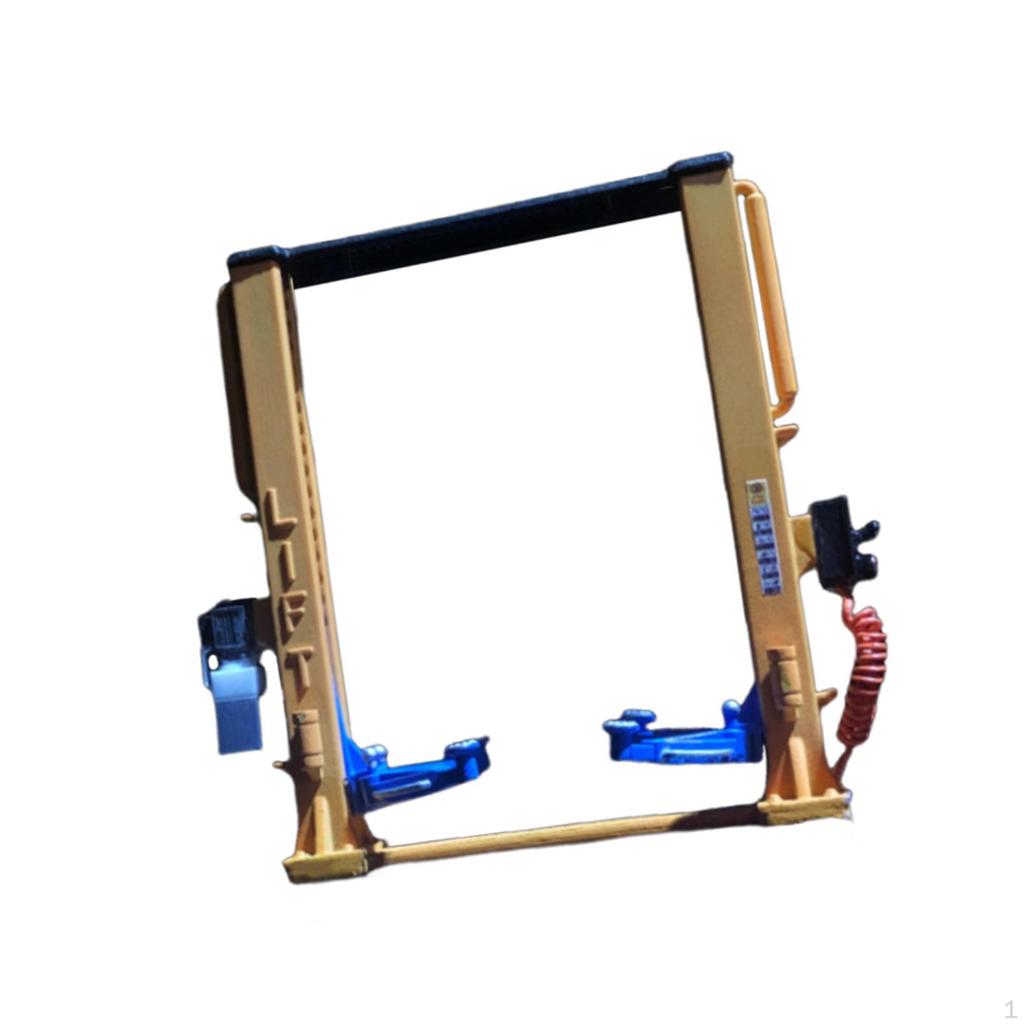 1/64 Scale Model Car Lift, Decorative And Creative Diorama, Lift for Garage Children