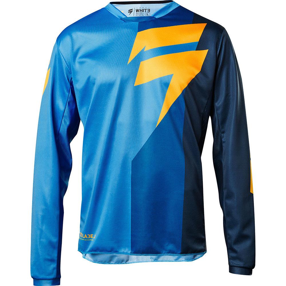 Unisex Off-Road Downhill Langarm-Radtrikot für Mountainbiking, Motorradfahren und Angeln