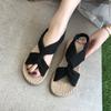 Summer Woman Shoes New Fashion Comfort Sandals Anti Slip Simple Vacation Flat Shoe Lightweight Classic Breathable Slippers Beach