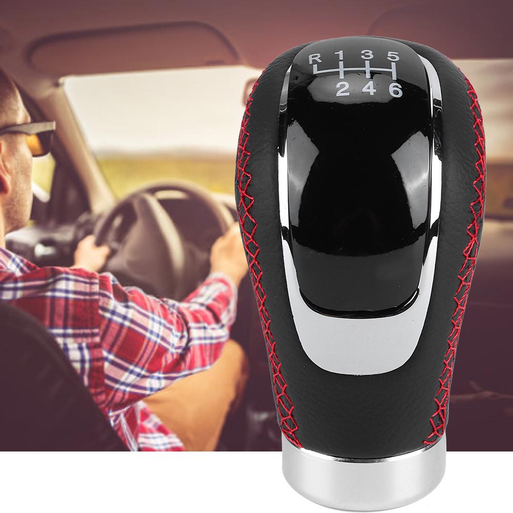 Car Gear   Knob Stick Head    Lev  Handball Leath    for Car