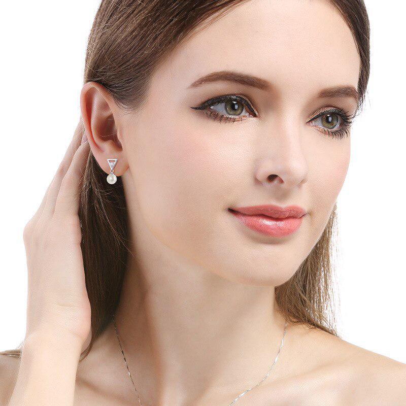 Cercei Picături Tancise Zircon Pentru Femei Petrecere De Nuntă