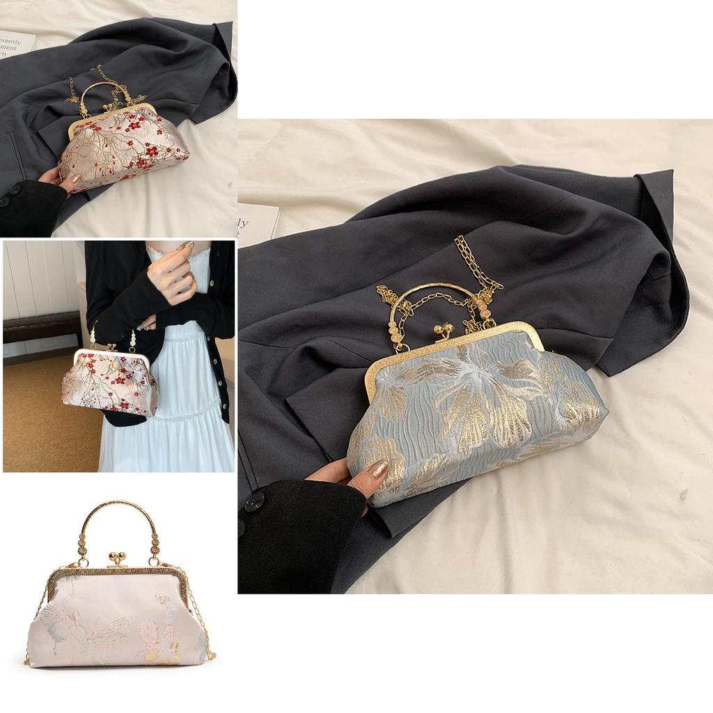 Chic Silk Shoulder Bag Stylish And Trendy Street Fashion Summer 2024 Unique Design