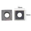 10pc 15x15x2.5mm-R150 Square Carbide Cutter Inserts Radius Replacement