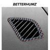 For BMW F20 F21 F22 F23 Dashboard Side Air Vent Outlet Trim Frame Made of Alcantara Performance Sticker Car Interior Accessories