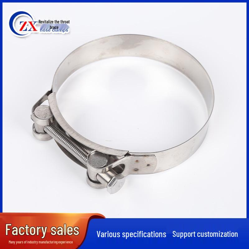 316 Stainless Steel European-Style Thickened Single Head Hose Clamp