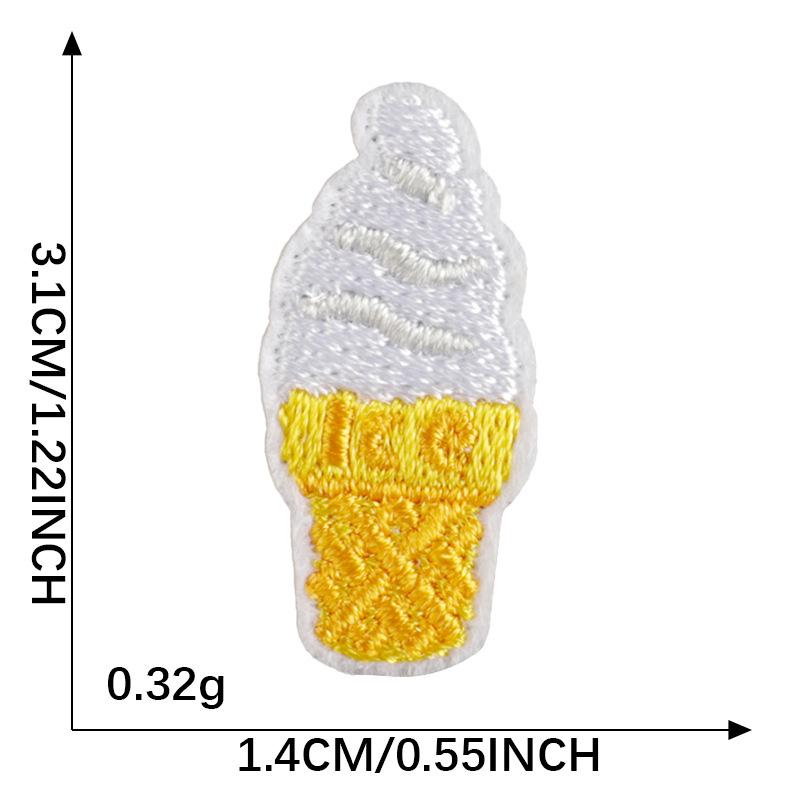 Cartoon Animal & Fruit Embroidered Patch for DIY Accessories and Handbooks