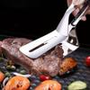 Advanced Stainless Steel Fish Scoop and Clip - Anti Stick, Heat-resistant, Multi-purpose Kitchen Tool for Frying Fish, Flipping, and Steak Processing