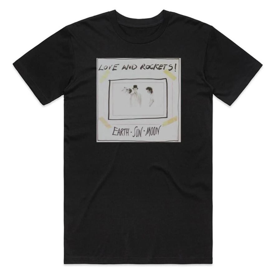 Love And Rockets Earth Sun Moon Indie Alternative Bands T-shirt size S-5XL S