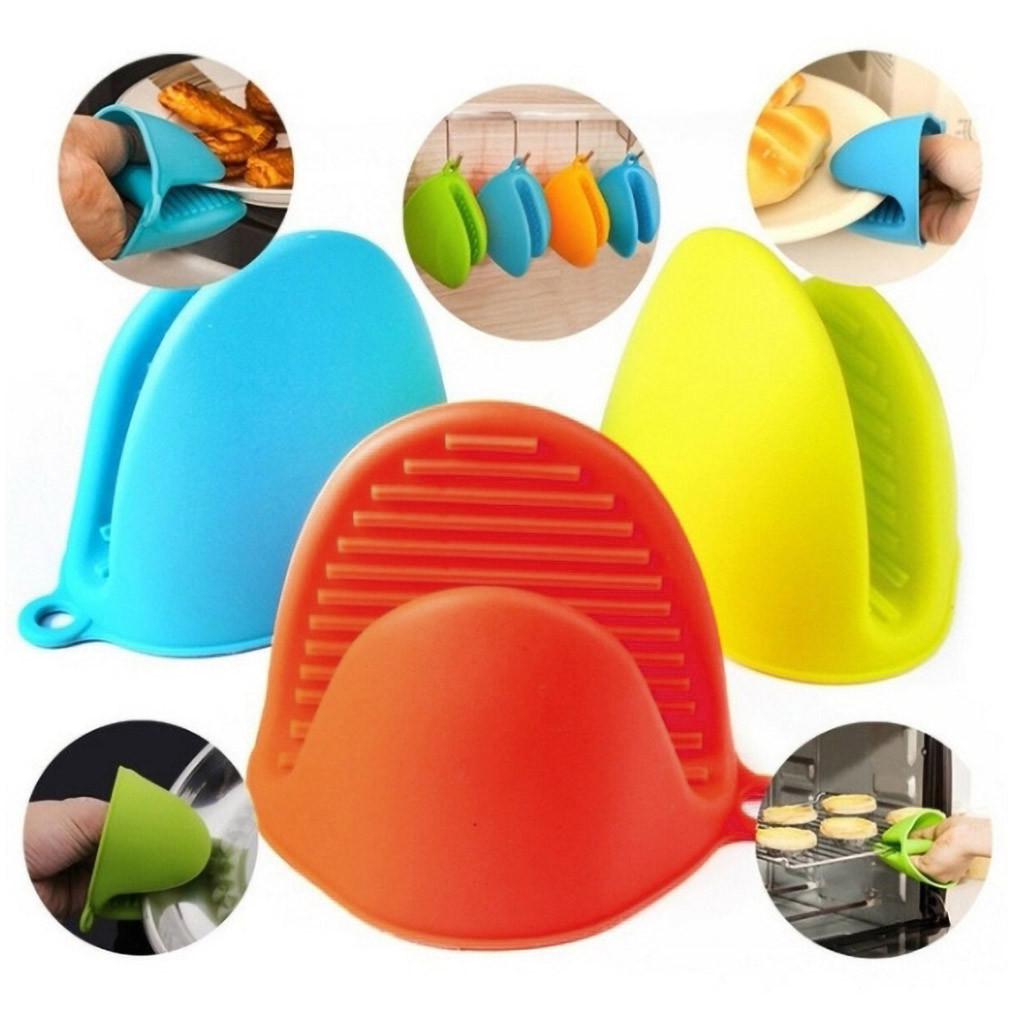 Kitchen Silica Microwave Oven Insulation Gloves Silicone Oven Insulated Gloves