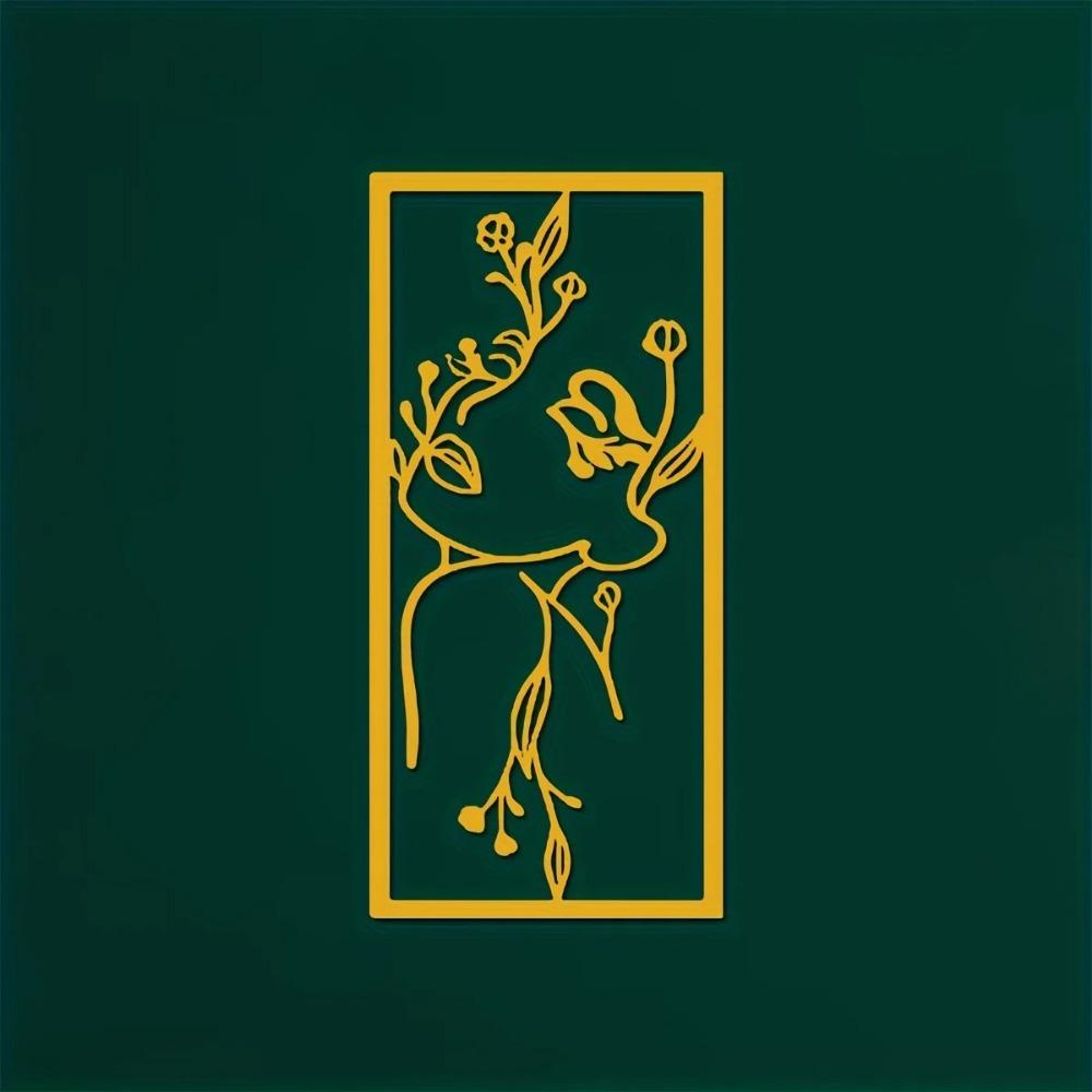 1 szt. Dekoracja ścienna dla kobiet Kobieta Metalowa linia sztuki Stylowa sypialnia Metalowa sztuka ścienna Elegancka dekoracja ścienna Idealny prezent ślubny